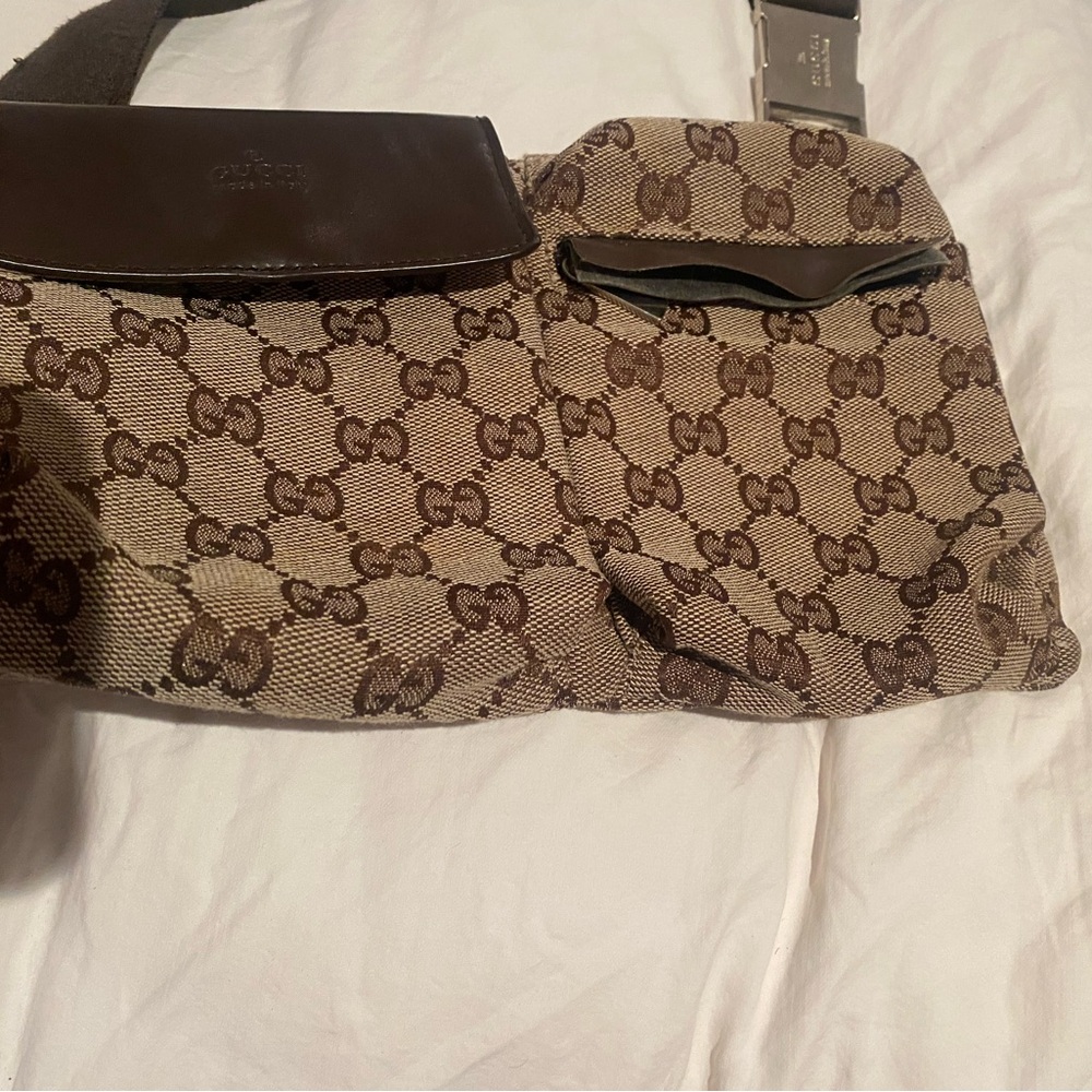 Gucci Brown Monogram Men's Bag